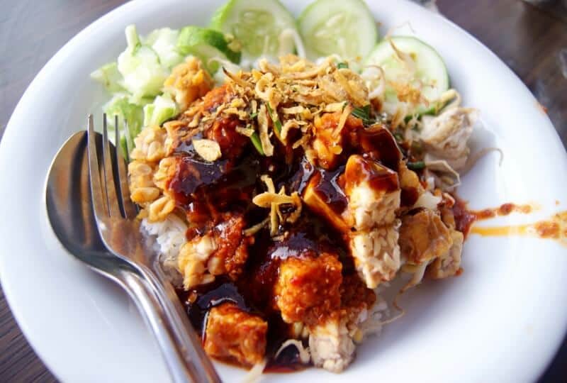 nasi lengko resep dan asal usul nya kuliner tradisional nasi lengko cirebon nikmat